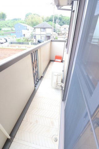 サンハイムAのバルコニー