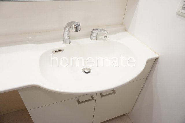 熊本市東区御領４丁目のアパートの洗面所