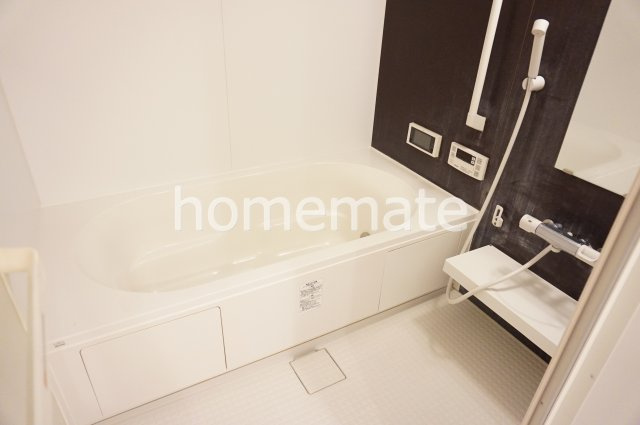 熊本市東区御領４丁目のアパートの浴室