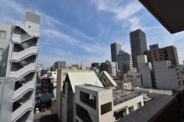 ペルル西長堀の展望
