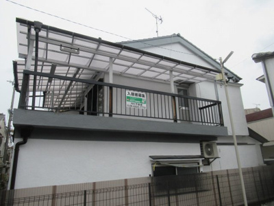 【外観】 | 若江東町1丁目テラスハウス（河内花園賃貸） | 外観もきれいです