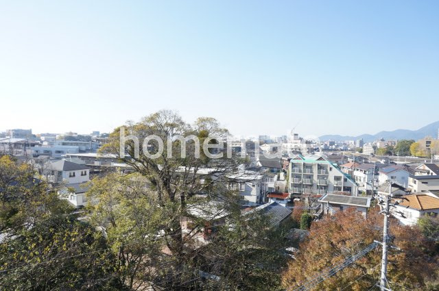 熊本市中央区渡鹿６丁目の賃貸マンションの展望