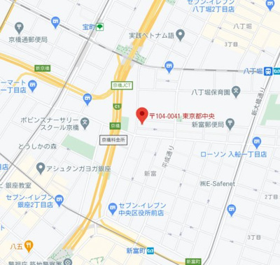 【地図】 | ハイツ新富町