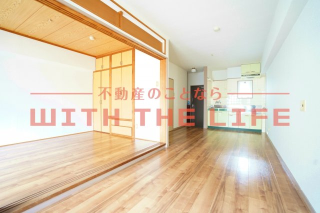 【キャッシュバック対象】グレースマンション櫛原の居間・リビング|リビングです