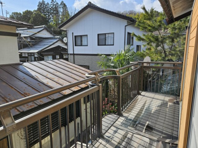 【バルコニー】 | 鳥取市面影２丁目中古戸建て
