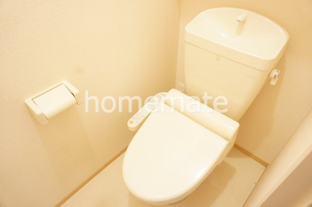熊本市東区月出２丁目のアパートのトイレ