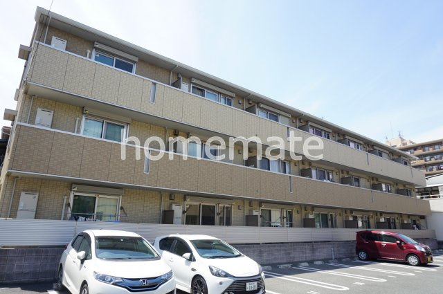 熊本市東区月出２丁目のアパートの外観