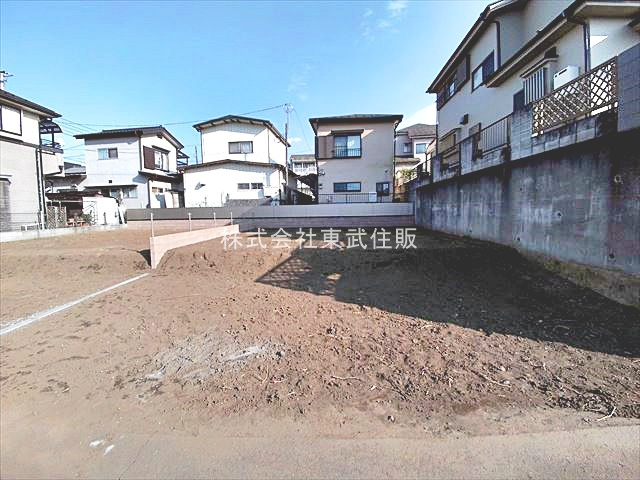 【前面道路含む現地写真】 | 日高市高萩　全２区画　B号区 | 建築条件なし