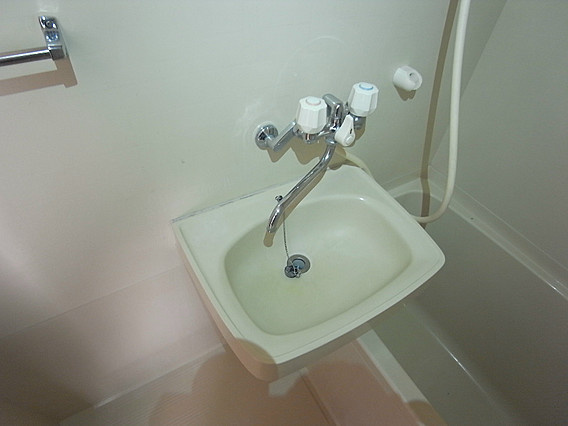 コーポアスナロの洗面所