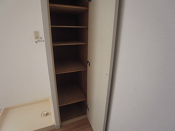 コーポアスナロの玄関