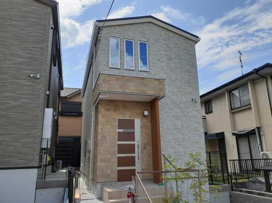 谷戸建Bの外観|外観は落ち着いています