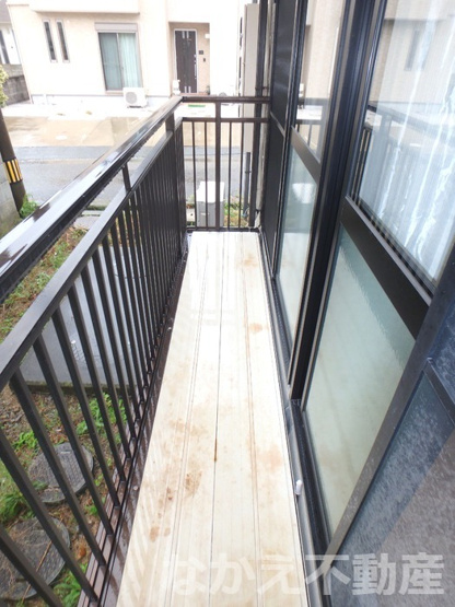 【バルコニー】 | 広々としたバルコニーです