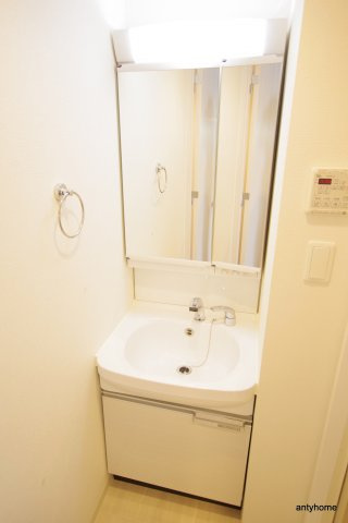ディームス江坂　仲介手数料無料の洗面所