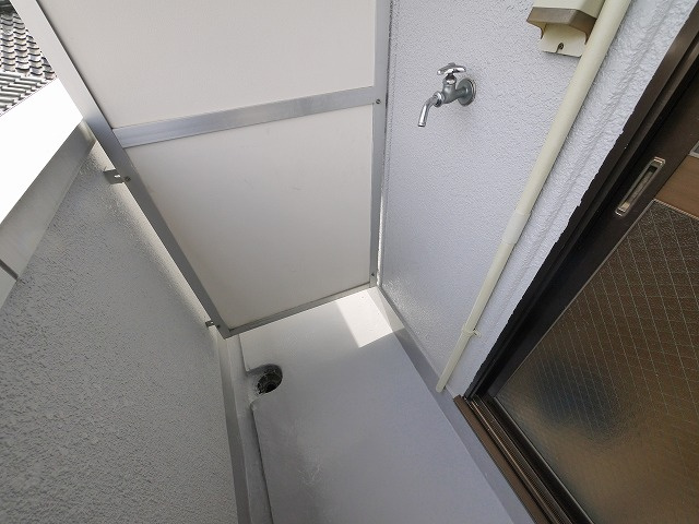 ウイングマンションの設備|洗濯機置場です