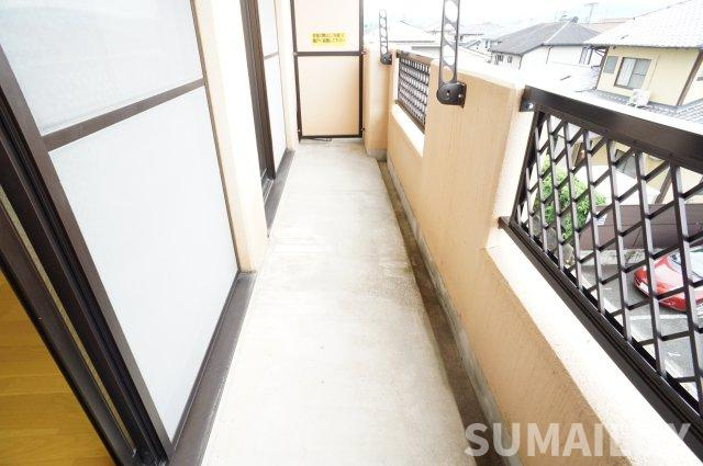 フォレストマンション杉並のバルコニー