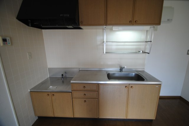 ハイネス迎野のキッチン|綺麗なキッチンです。