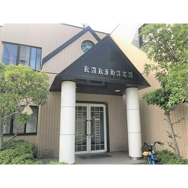 ハイツKAKIHATAのエントランス