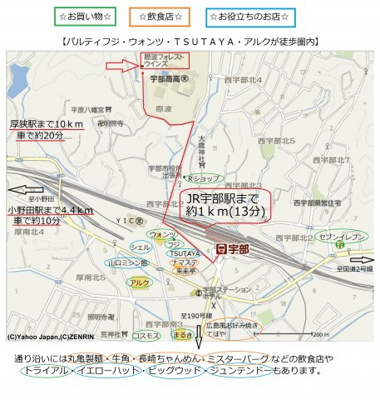 【地図】 | 際波フォレストウィンズ | 周辺地図