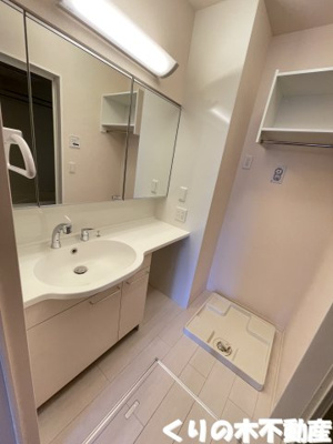 【洗面所】 | 観渦庵 | 忙しい朝には欠かせない洗面所です