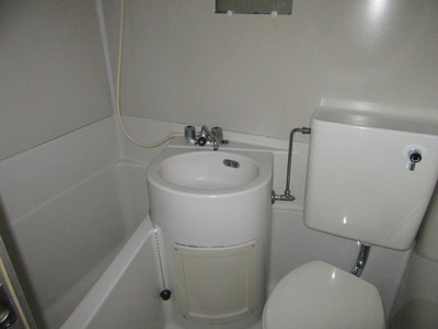 【浴室】 | 阿部コーポＡ棟 | バストイレ同室