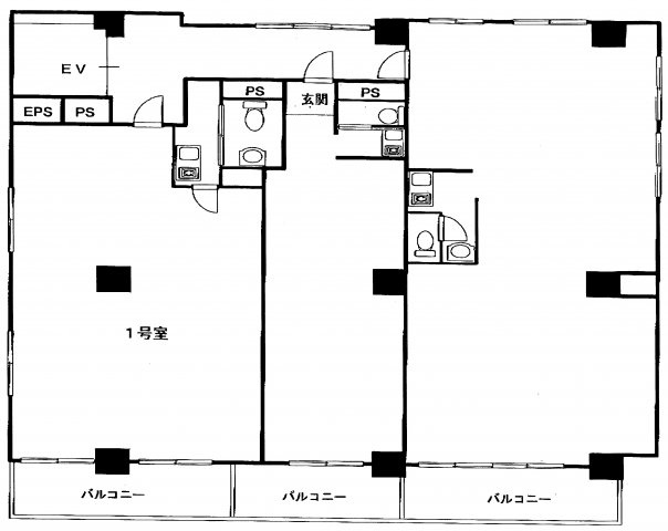 工新ビルの間取り