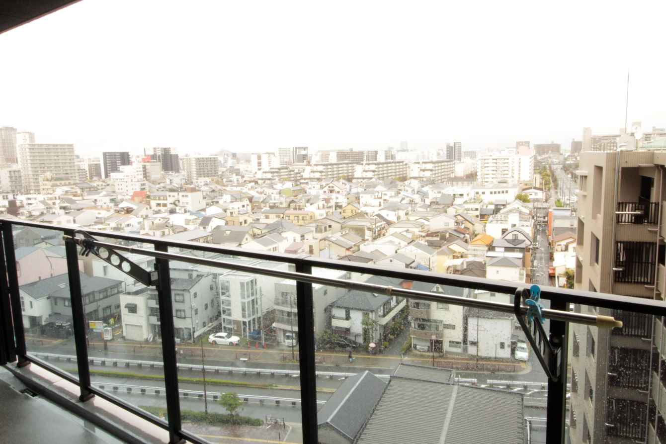 シティテラス京橋の展望|上層階につき見晴らし良好です。
