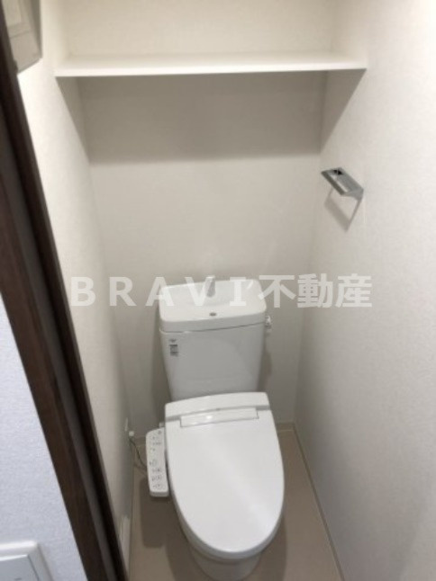 プレサンス堺筋本町センティス　BRAVI不動産のトイレ|【プレサンス堺筋本町センティス】トイレです