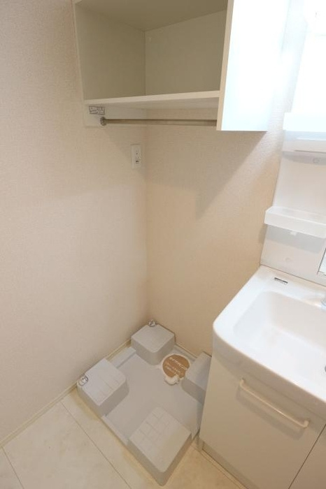 dearestの洗面所|室内洗濯機置き場