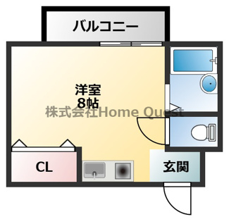 【間取り】 | ヴィラージュ久宝園
