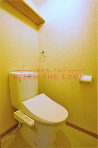 エストパレ【キャッシュバック対象物件】のトイレ|落ち着いたトイレです