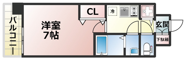 【間取り】 | スワンズシティ梅田シエロ