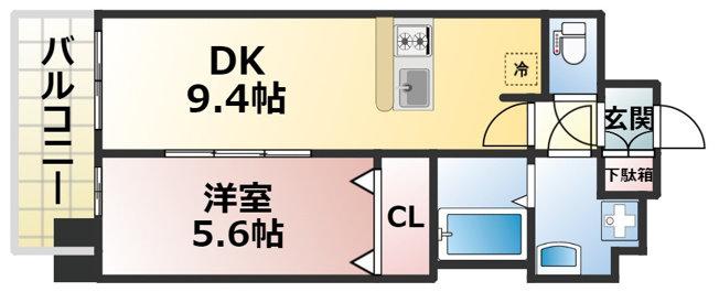 【間取り】 | スワンズシティ梅田ウエスト