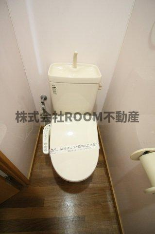 第3年見マンションのトイレ|落ち着いたトイレです