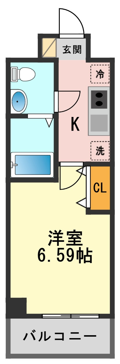 SQUARE CITY新小岩の間取り