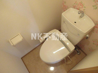 【トイレ】 | ミフネセントラルベア荒本（荒本賃貸） | コンパクトで使いやすいトイレです