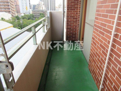 【バルコニー】 | ミフネセントラルベア荒本（荒本賃貸） | 広々としたバルコニーです