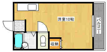 エステイト新屋敷の間取り