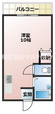エステイト新屋敷の間取り