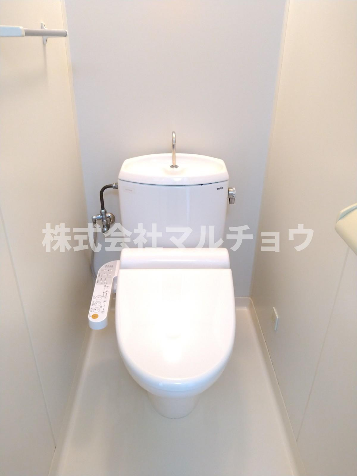 エステイト新屋敷のトイレ|清潔感のあるトイレです