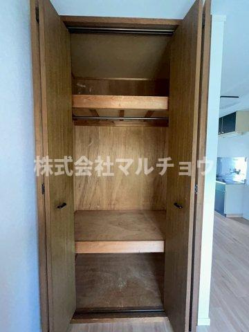 エステイト新屋敷の収納|収納のためのスペースです