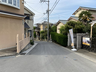 【前面道路含む現地写真】 | 宇治市広野町寺山1号地　売土地
