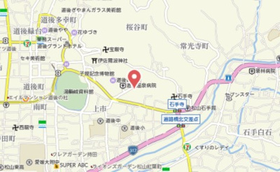 【地図】 | ライオンズマンション道後姫塚第２