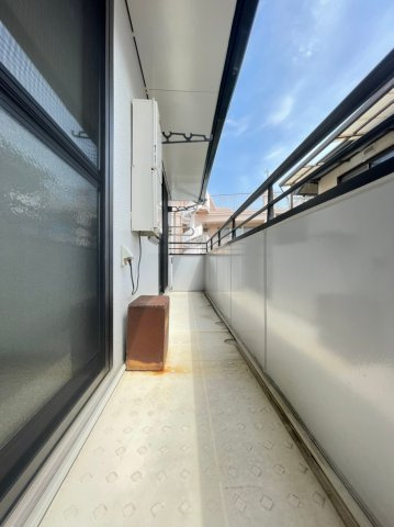 メゾン桃山台のバルコニー