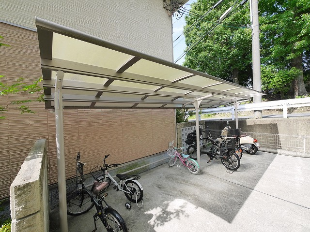 マーベラスコートⅠ・Ⅱのその他共用部分|駐輪場です
