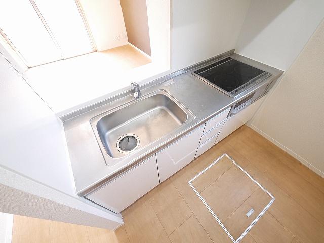 マーベラスコートⅠ・Ⅱのキッチン|使いやすいキッチンです