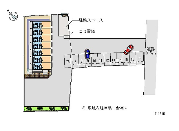 タキダイの駐車場