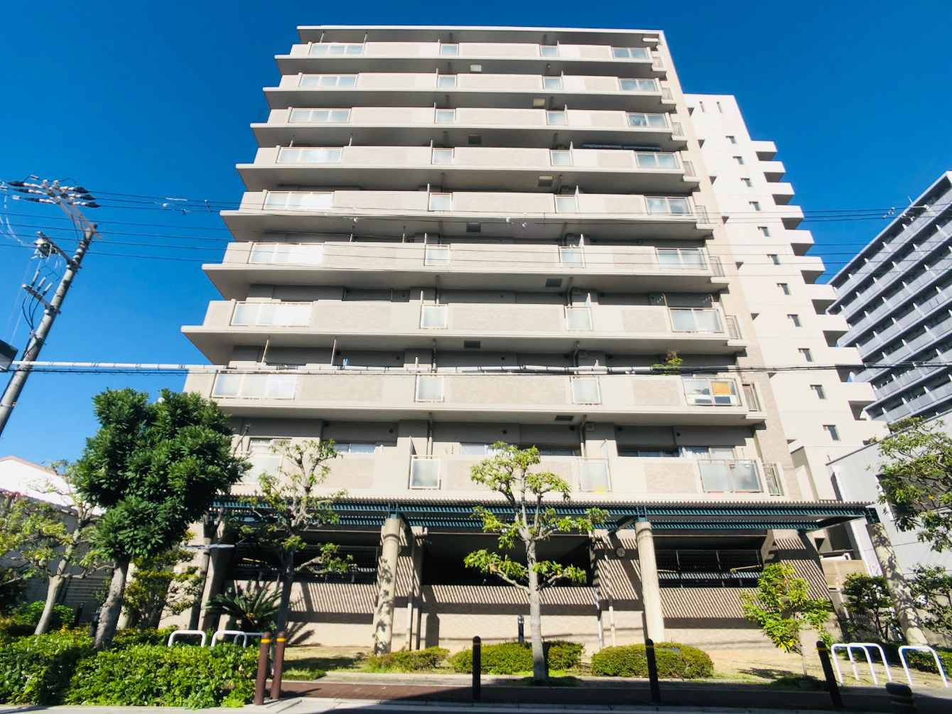 ローレルコート関目の外観|事前に住環境が知れるのは中古マンションの利点です。ぜひ内覧ください！！