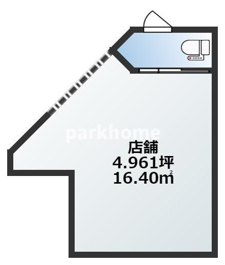堺町貸店舗の間取り