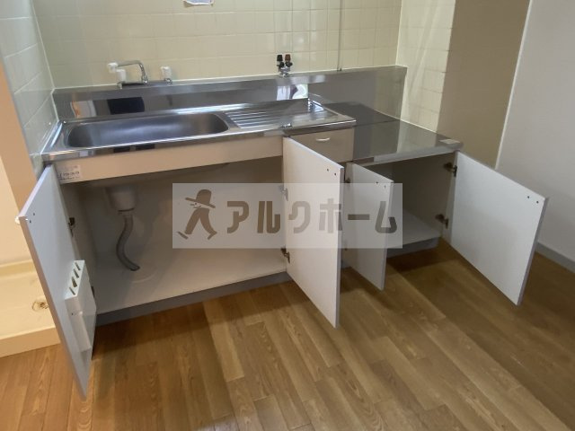 エコーハイツ2のキッチン|エコーハイツ2（柏原市平野）　キッチン