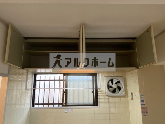 エコーハイツ2のキッチン|エコーハイツ2（柏原市平野）　キッチン
